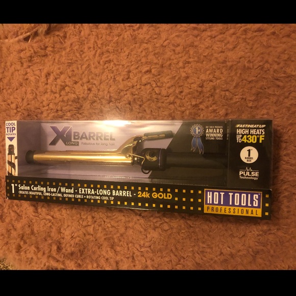 Hot tools curling iron. Never used - Picture 1 of 2